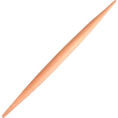Nudelholz Aus Holz Für Zuckerpaste, Kuchen Und Nudeln – Backwerkzeug – Küchenutensilien Für Haushalt Und Gastronomie (länge 47 Cm, Durchmesser 2,8 Cm) – 48,50 X 2,80 X 2,80 Cm