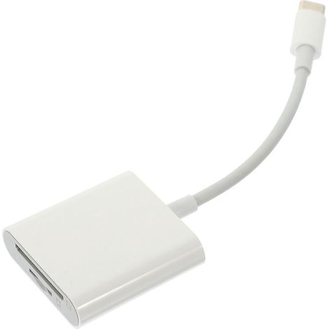 Usb-c-kartenleser Auf Externen Speicherkartenleser, Tf-kartenadapter – 14,7 X 3,6 X 0,7 Cm – Weiß