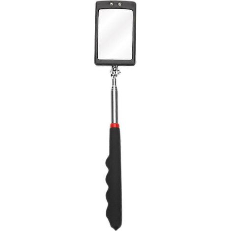 Ausziehbarer Inspektionsspiegel, Beleuchteter Teleskopspiegel Auf Stativ – 28,50 X 5,00 X 2,00 Cm