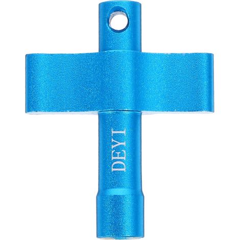 Universeller Stimmschlüssel Für Schlagzeuge, Trommelstimmschlüssel, Werkzeug Für Schlaginstrumente – 7,5 X 6,2 X 1 Cm – Blau