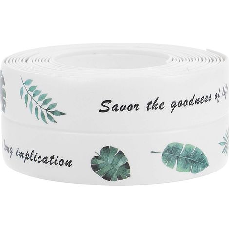 Selbstklebendes Dichtungsband Auf Rolle Für Badezimmer, Badewannenabdichtung – 320 X 3,8 Cm