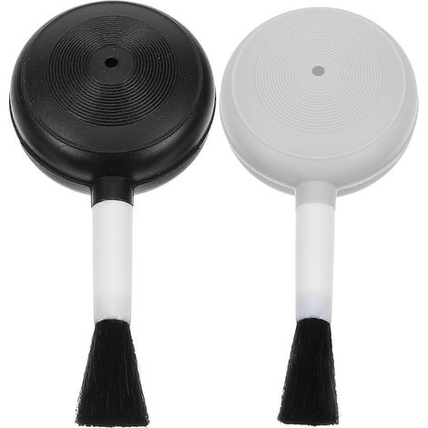 Druckluftgebläse (2 Stück) Mit Weicher Bürste Und Kunststoffballon, Druckluftpumpe – 11 X 5 Cm