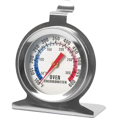Robustes Und Praktisches Edelstahl-kochthermometer Für Grill Und Backofen, Ideal Für Den Täglichen Gebrauch Zu Hause (50–300 °c, ±2 °c) – 7,8 X 6,2 Cm