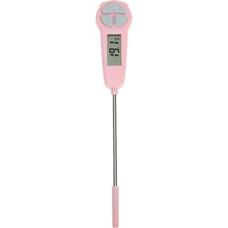 Digitales Bratthermometer Mit Sonde, Tragbares Bratthermometer – 20,30 X 3,50 X 1,50 Cm – Rosa