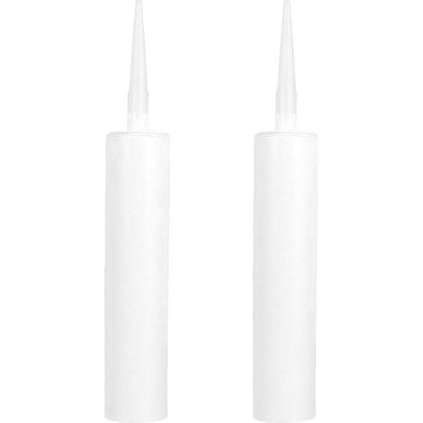 Set Mit 2 Klebstoffflaschen Mit Feiner Spitze, Klebstoffflaschen Mit Nadelapplikator, Leere Flaschen – 33,00 X 4,60 X 4,60 Cm – Weiß