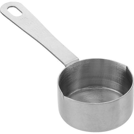 Küchenmessbecher Aus Edelstahl – 16,50 X 7,00 X 3,50 Cm – Silber