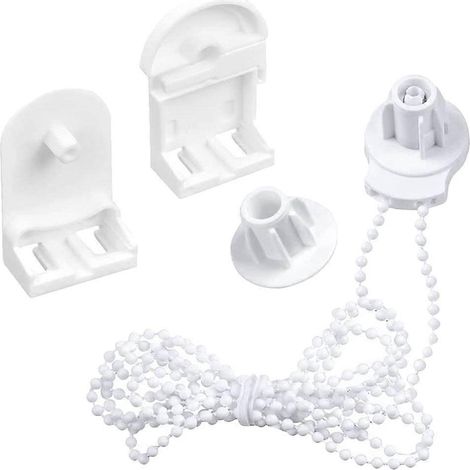 Praktisches Reparaturset Für Kugellagerketten, Kunststoff-rollozubehör, Rollokupplung – 200 X 4 Cm – Weiß