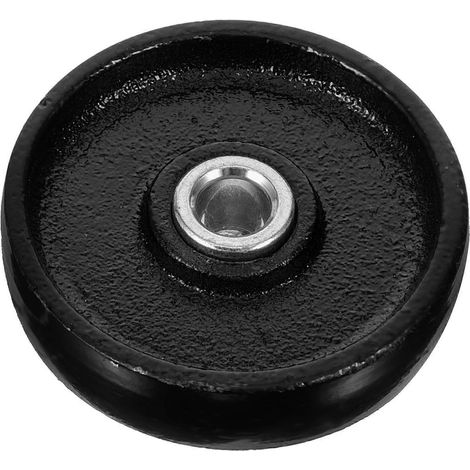 Hochleistungs-wagenheberrolle, Professionelles Lager, Multifunktionales Wagenheberteil, Wagenheberzubehör – 6,50 X 6,50 X 1,50 Cm – Schwarz