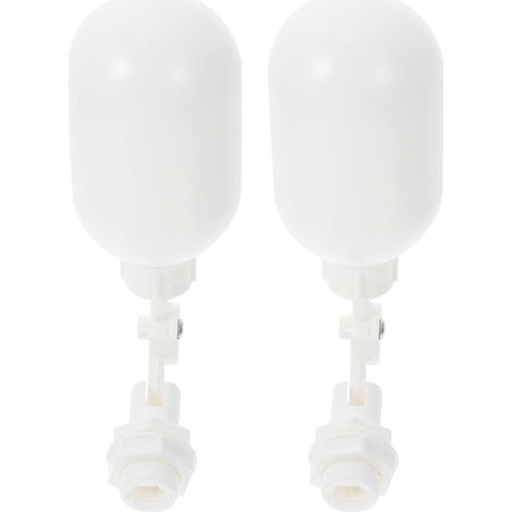 Set Mit 2 Schwimmkugeln Für Wassertank, Wasserspender, Schwimmerventil – Weiß