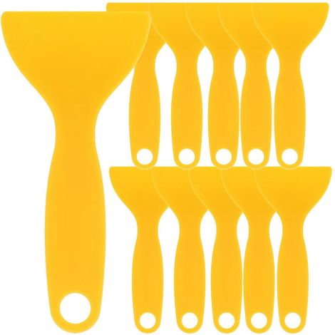 25-teiliges Set Zum Wechseln Von Autofolien, Inklusive Spaltabstreifer, Folienversiegelungswerkzeug Und Praktischem Autozubehör. Ideal Für Zuhause Und Die Werkstatt (gelb) – 12,3 X 5,7 Cm