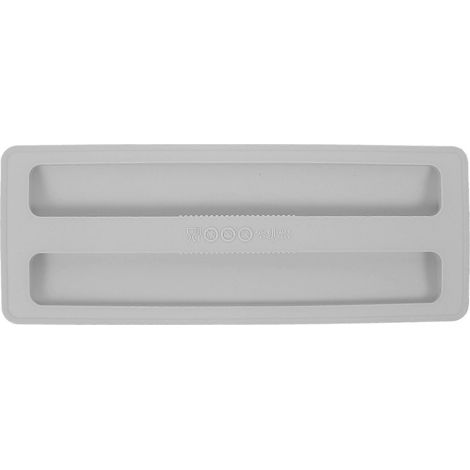 Silikon-toasterdeckel, Brotbackautomaten-abdeckung, Toaster-oberteilschutz – 27,4 X 10,4 Cm – Grau