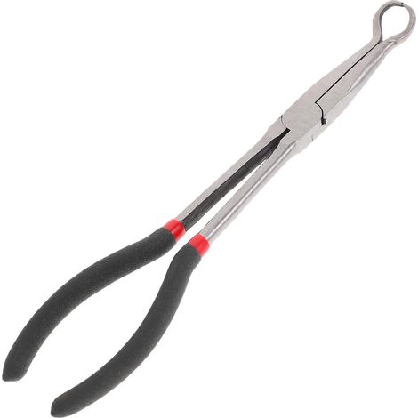 Praktische Runde Verlängerungsklemme, Kabelklemme, Kfz-reparaturklemme (schwarz) – 28,00 X 6,00 X 2,00 Cm – Schwarz