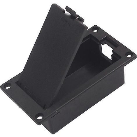 9v-batteriehalter Für Eq08 Aktiv-gitarren-/bass-tonabnehmeranschluss (schwarz) - M-schwarz