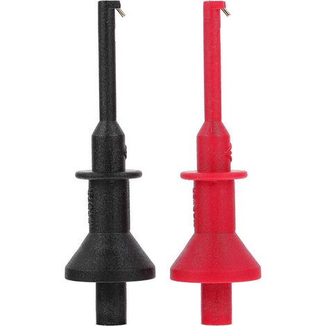 4-mm-hakenprüfklemmen Für Steckbare Prüfspitzen Für Multimeter – 7,5 X 2 X 2 Cm