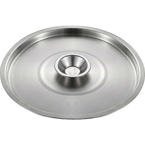 Ersatzdeckel Für Gewürzgläser, Edelstahl-öltopfdeckel, Universal-topfdeckel, Fettauffangdeckel – 24,50 X 24,50 X 1,00 Cm – Silber