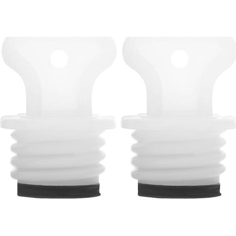 Set Mit 2 Stöpseln Für Wärmflaschen/wärmbeutel. Auslaufsicherer Verschluss Für Wärmflaschen/wärmbeutel. – 3,50 X 2,50 X 2,50 Cm – Verschiedene Farben