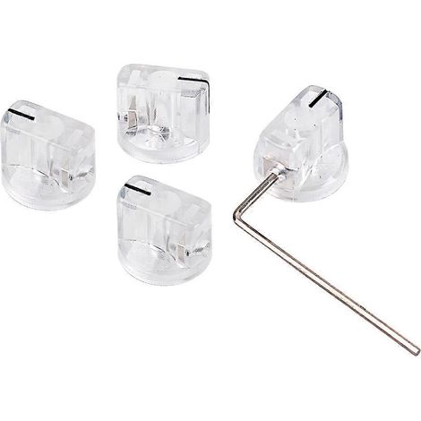 Gitarrenverstärkerknöpfe, Effektpedalknöpfe, Anzeigeknopf, Lautstärkeregler Mit Schlüssel Gd68-m
