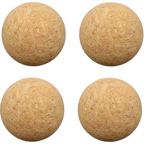 Set Mit 4 Korkflaschenverschlüssen, Luftdichte Deckel Für Den Hausgebrauch (holzfarbe) – 3,6 X 3,6 X 3,6 Cm
