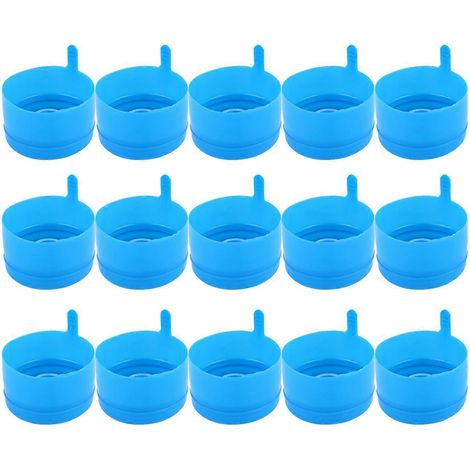 Set Mit 25 Wiederverwendbaren Schraubverschlüssen Für Pure Bucket Tragbare Wasserspender In Verschiedenen Größen – 5,00 X 5,00 X 3,50 Cm