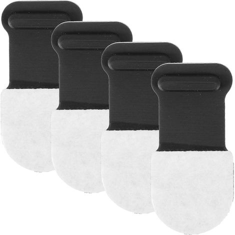 Set Mit 4 Robusten, Selbstklebenden Und Staubdichten Anschlussstopfen, Kompatibel Mit Iphone – 1,80 X 1,00 X 0,10 Cm
