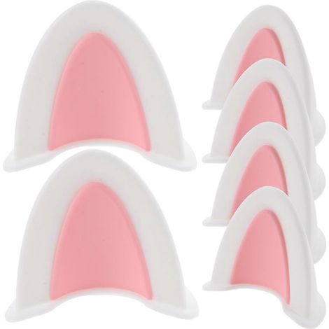 Paar Motorradhelm-dekorationen Mit Katzenohren – 6,20 X 5,50 X 3,70 Cm