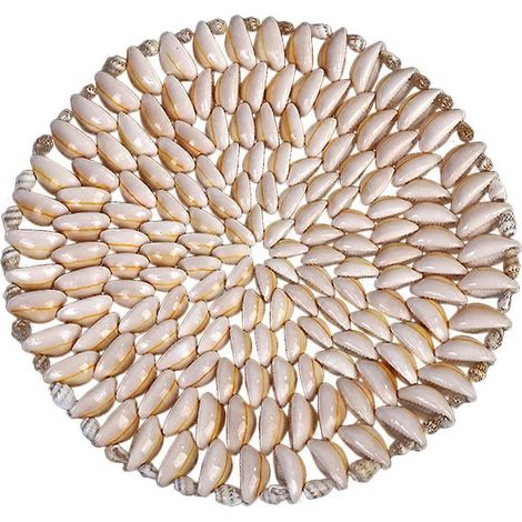 Rustikaler, Muschelförmiger Untersetzer Für Kaffee- Oder Teetassen. – 20,00 X 20,00 X 1,00 Cm