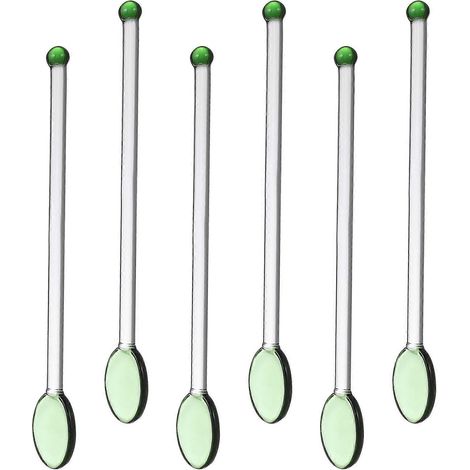 Set Mit 6 Professionellen Bar-rührstäbchen (verschiedene Farben) – 14,50 X 2,30 X 1,50 Cm