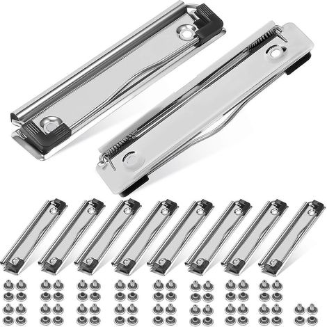 10er-packung Wandhalterungen Mit Nägeln, Ideal Für Schule, Büro Oder Klassenzimmer. – 12,00 X 3,00 X 1,00 Cm – Wie Abgebildet