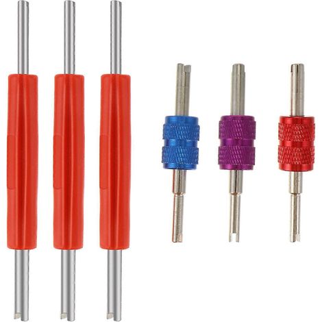 Doppelköpfiges Reifenreparaturwerkzeug (6-teilig) – 13 X 1,3 Cm