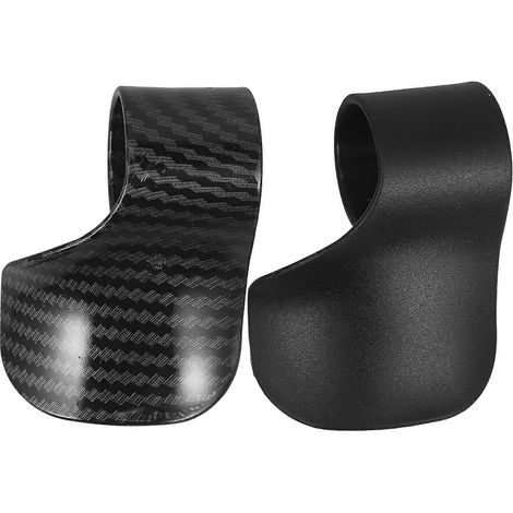Set Mit 2 Motorrad-tempomat-gasgriffen Und Handauflagen. – 6,00 X 5,00 X 2,40 Cm – Schwarz