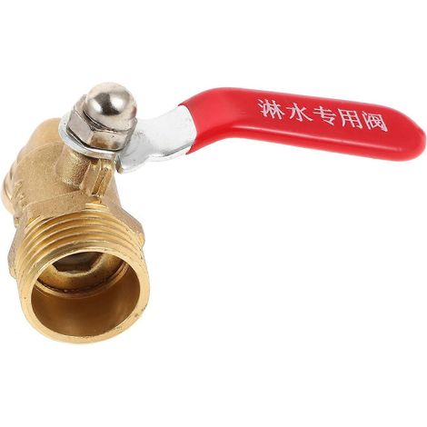1/2-zoll-kugelhahn Für Wasserfilter, Bewässerungsschlauchanschluss – 6,00 X 5,00 X 3,50 Cm – Gold