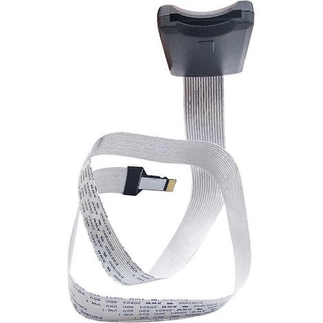 62 Cm Sd-verlängerungskabel, Tf-zu-sd-adapter, Micro-sd-zu-sd-konverter (großes Format Zu Kleinem Format) – Weiß
