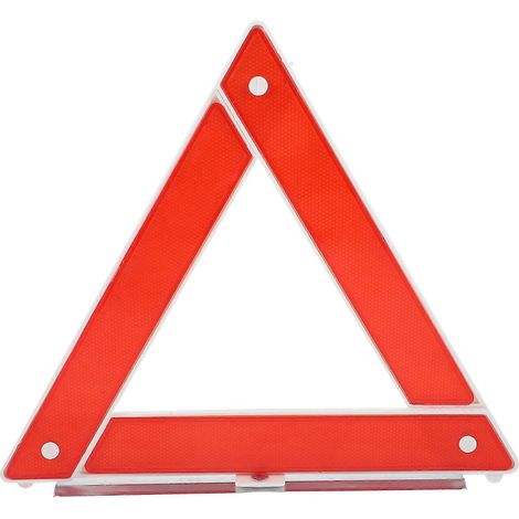 Warndreieck, Notfalldreieck, Verkehrszeichen Für Autos – 29,00 X 26,00 X 1,00 Cm