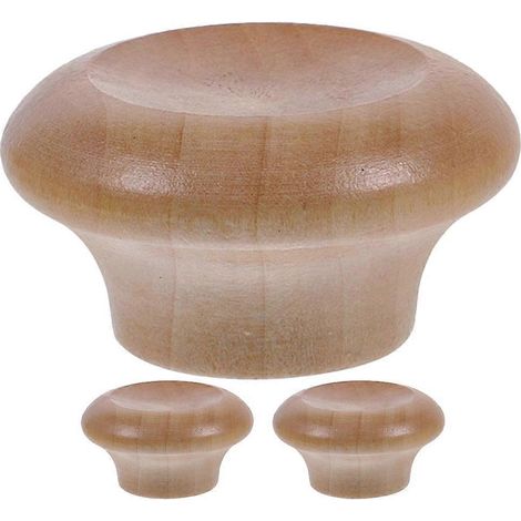 Set Mit 3 Universellen Ersatzgriffen Für Topf- Und Pfannendeckel – 4,80 X 4,80 X 2,50 Cm