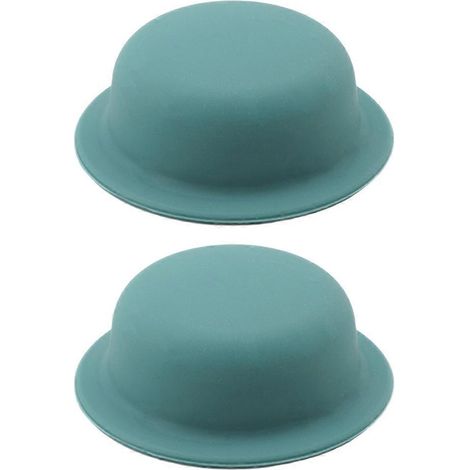 Set Mit 2 Silikon-knaufüberzügen Gegen Verbrennungen Für Topfdeckel, Passend Für Alle Topfgriffe. – 7,00 X 7,00 X 3,00 Cm
