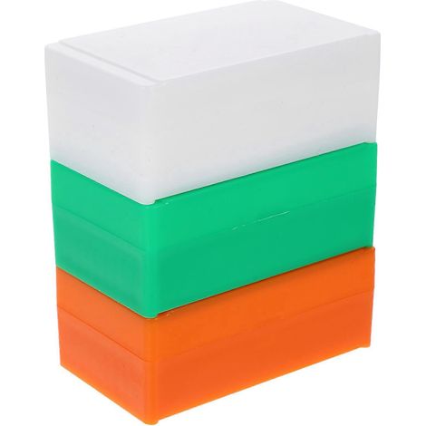 Set Mit 3 Wiederverwendbaren Aufbewahrungsboxen Für Wissenschaftliche Mikroskop-objektträger – 8,20 X 5,20 X 3,10 Cm