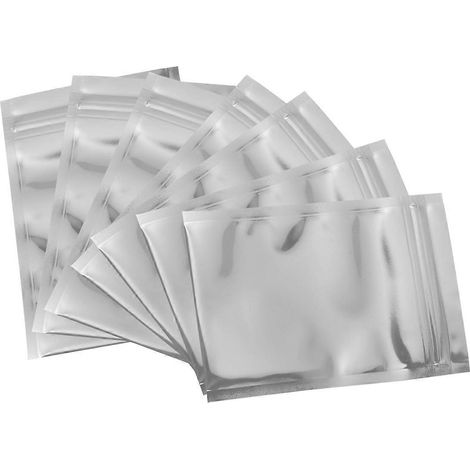 100 Durchsichtige Aufbewahrungsbeutel Für Elektronikchips, Antistatische Beutel Für Motherboards, Isolierende Schutzbeutel (8 X 12 Cm) – 12,00 X 8,00 X 0,10 Cm