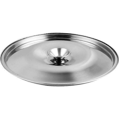 Ersatzdeckel Aus Edelstahl Für Einmachgläser, Gewürzbehälterdeckel Aus Metall, Ölglasdeckel – 26 X 26 Cm – Silber
