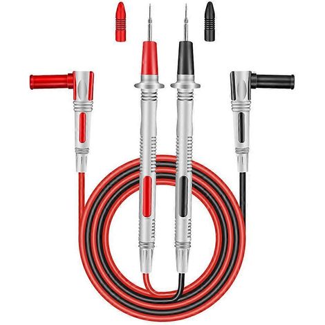 Paar Messleitungen Für Digitalmultimeter 1000 V/20 A, Ersatzmessspitzen – 110 X 3,64 Cm