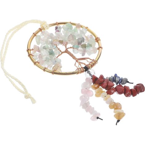 Hängender Baumschmuck Aus Stein, Auto-rückspiegel-zubehör – 26,00 X 7,00 X 1,50 Cm