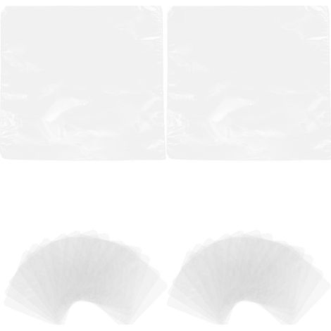 200 Wasserdichte Pof-schrumpfbeutel, 15 X 15 Cm, Für Seifen, Badebomben Und Bastelarbeiten (transparent) – 15,00 X 15,00 X 0,10 Cm