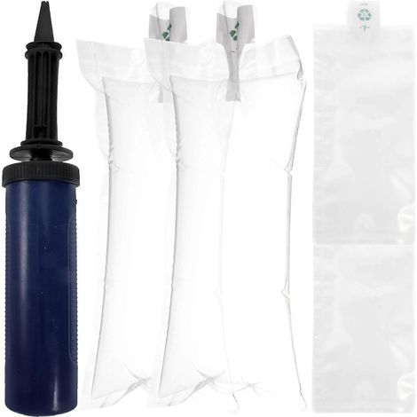 Set Aufblasbarer Luftkissen Für Verpackung, Lieferung Und Transport Von Waren. – 10 X 20 Cm – Weiß