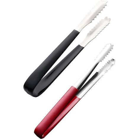 Set Mit 2 Multifunktionalen Edelstahl-grillzangen Für Grill Und Brot, Robust Und Langlebig. – 20,8 X 4 X 1,5 Cm