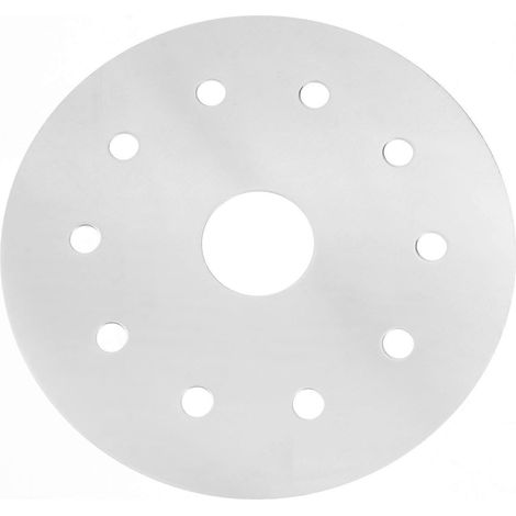 Praktische Edelstahl-leitrippe Für Keramikpfannen (silber) – 13,70 X 13,70 X 0,10 Cm – Silber