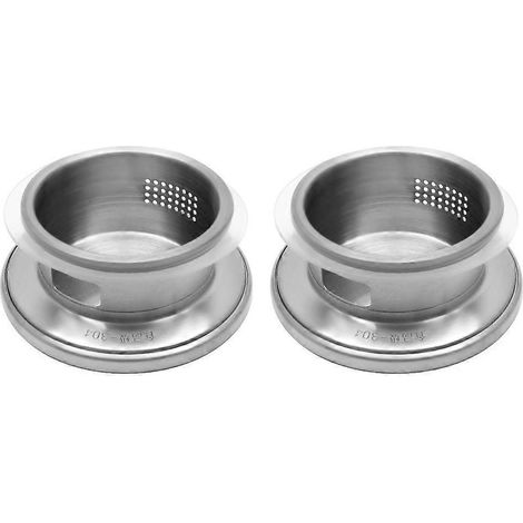 Set Mit 2 Edelstahl-wasserkocherdeckeln Für Wasserkannen – Praktische Wasserkocherdeckel – 9,1 X 9,1 Cm