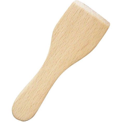 Set Mit 4 Kleinen, Antihaftbeschichteten Butterspateln Aus Buchenholz Für Die Küche – 13,00 X 4,00 X 0,50 Cm