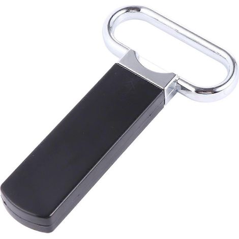 Tragbarer Weinkorkenzieher, Küchen- Und Barwerkzeug – 11,5 X 6,3 Cm – Schwarz