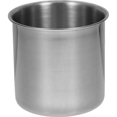 Reisbecher Aus Edelstahl, Reisbehälter, Vorratsbecher, Reisaufbewahrungsbecher Für Zuhause (250 Ml) – 7,60 X 7,60 X 7,00 Cm – Silber