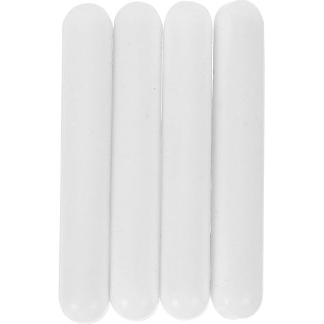 Magnetrührer Für Heizplatten, Zylindrische Rührer, Magnetische Mischstäbe Für Heizplatten – 5,00 X 0,80 X 0,80 Cm – Weiß