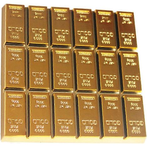 Goldener, Rutschfester Untersetzer Aus Kunststoff Mit Wärmeisolierung – 10 X 9,5 X 0,7 Cm – Gold